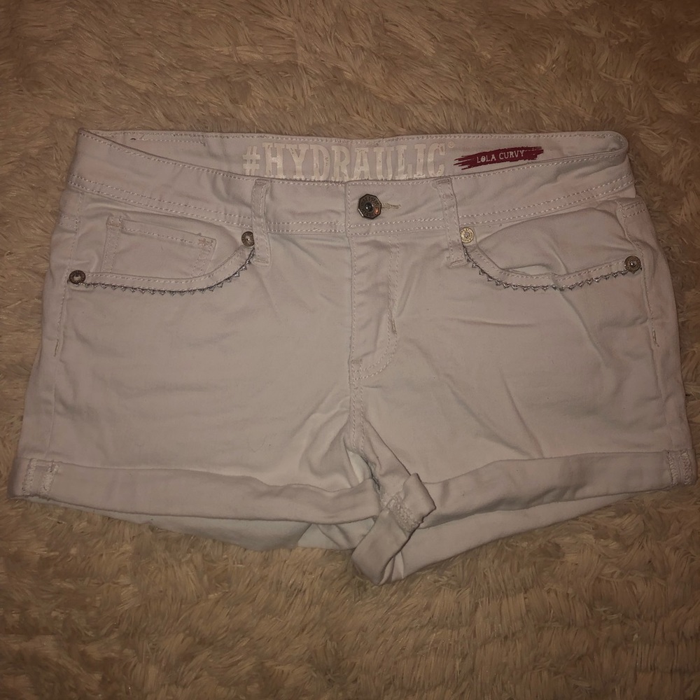 White shorts